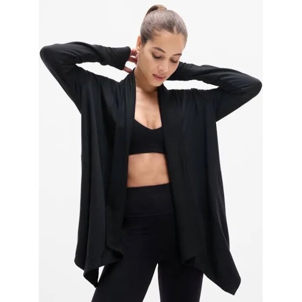 Athleta Pranayama Restore Wrap Size Large Yoga Athleisure Loungewear